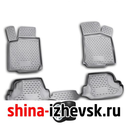 Коврик Коврики в салон Format для Skoda Octavia Tour 1996- , 4 шт. (ПУ, повышенная износостойкость) в Ижевске